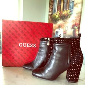 Beautiful Guess Ankle boots, Size 8 - 9